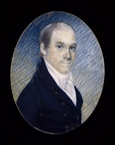 Ukendt amerikaner - Miniature af William Cadogan Simes (1773-1824) af Unbekannt Unbekannt